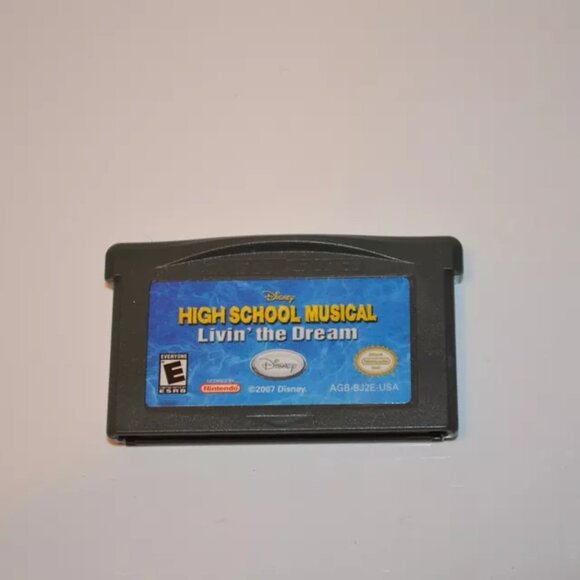 Disney High School Musical Livin The Dream Nintendo 2007 Game Boy Advance - Picture 1 of 1